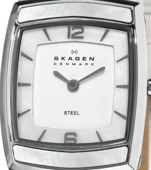 SKAGEN Denmark Mother Of Pearl Accented Ladies Watch