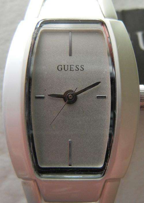 GUESS Stainless Steel G-Link Ladies Bracelet Watch