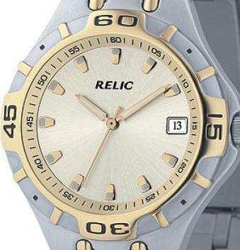 RELIC by FOSSIL Two Tone Stainless Steel Mens Watch