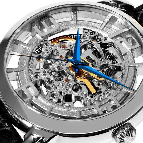 STUHRLING Grand Winchester Skeleton Automatic Mens Watch