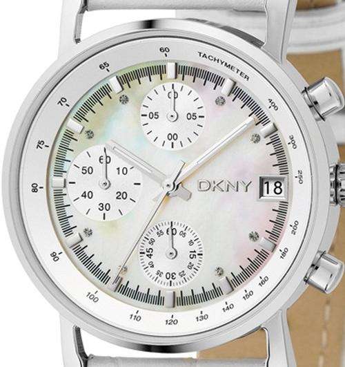 DKNY Mother Of Pearl Chronograph Ladies Watch