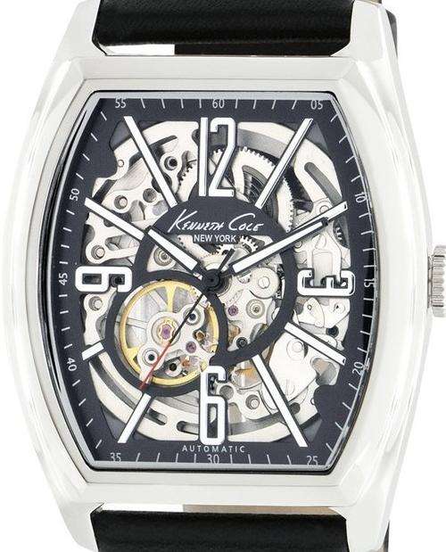 KENNETH COLE Skeleton Automatic Mens Watch
