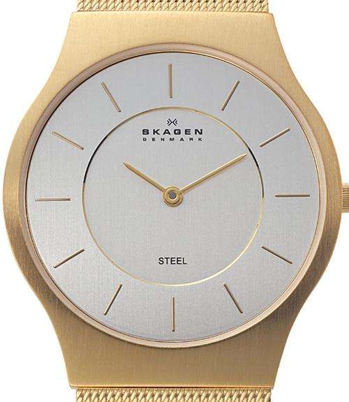 SKAGEN Denmark Ultra Slim Mesh Band Mens Watch