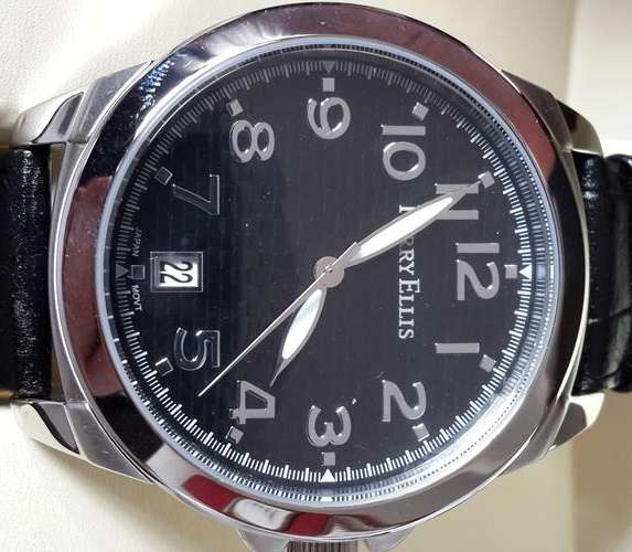 PERRY ELLIS Classic Black Dial Mens Watch