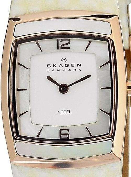 SKAGEN Mother Of Pearl Dial Ladies Watch