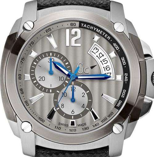 GUESS COLLECTION (Gc) Swiss Made Sport Class Chronograph Mens Watch