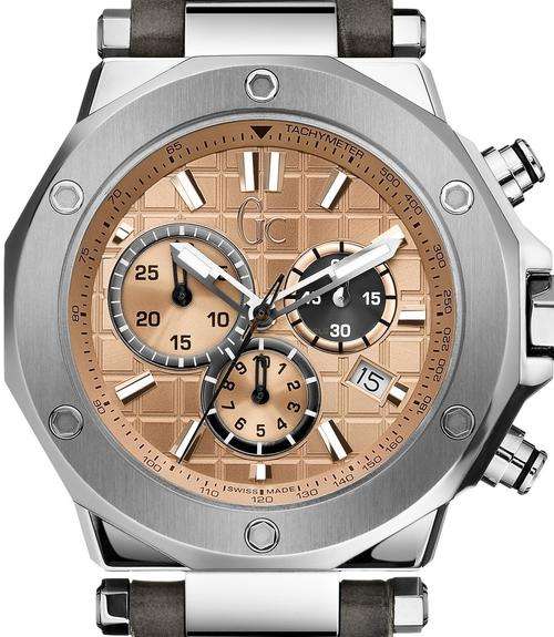 GUESS COLLECTION (Gc) Swiss Made Executive Chronograph Mens Watch