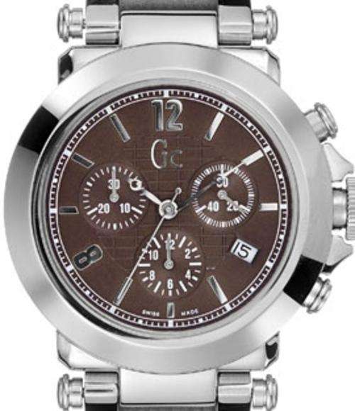 GUESS COLLECTION (Gc) Swiss Made Stainless Steel Chronograph Ladies Watch