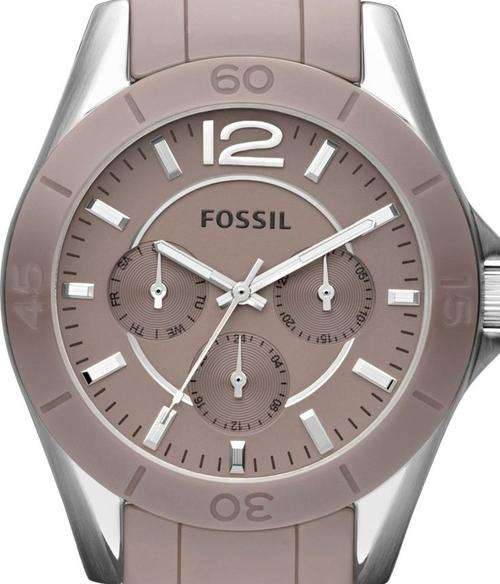 FOSSIL Riley Ceramic Collection Multifunction Ladies Watch