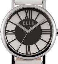 ELLE Neo Classy White Leather Ladies Watch