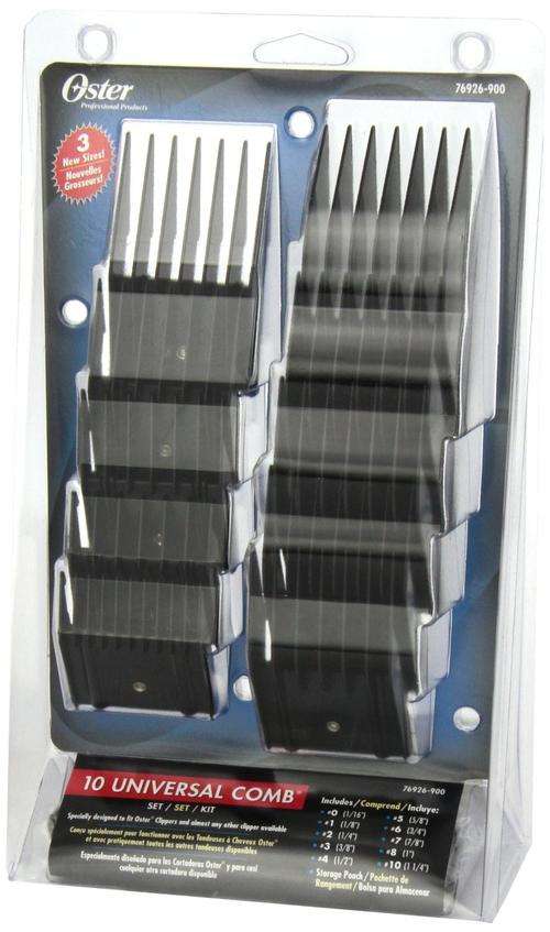 OSTER 10 Piece Universal Clipper Comb Set