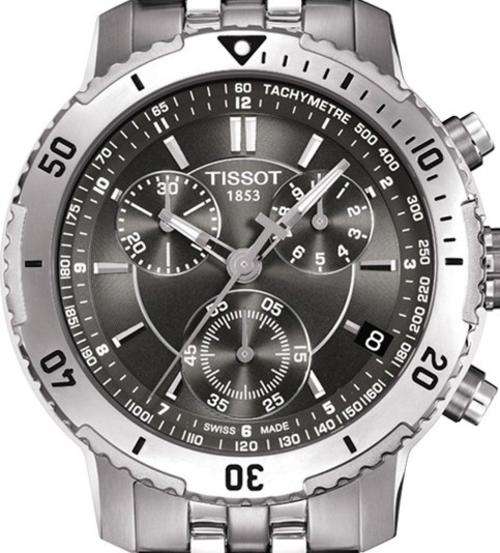TISSOT PRS200 Swiss Quartz Chronograph Mens Watch