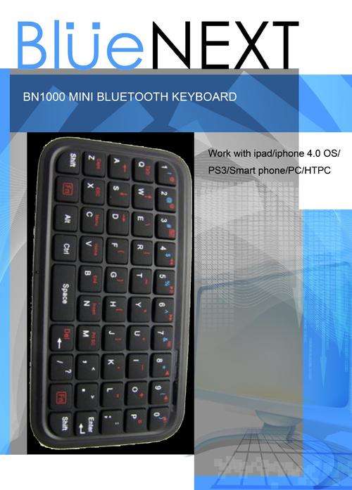 BlueNext Mini Bluetooth Keyboard