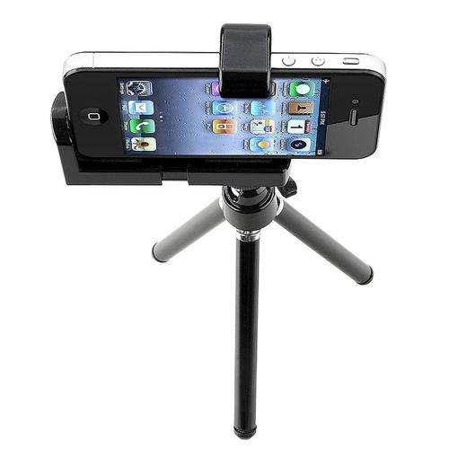 Mini Adjustable Tripod & Camera Holder for Cellphones & Cameras