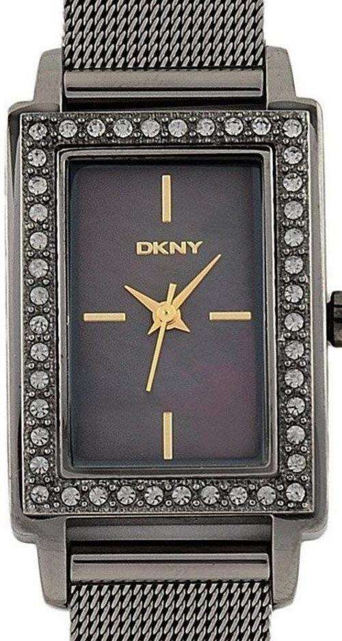 DKNY Park Avenue Grey Glitz Ladies Watch