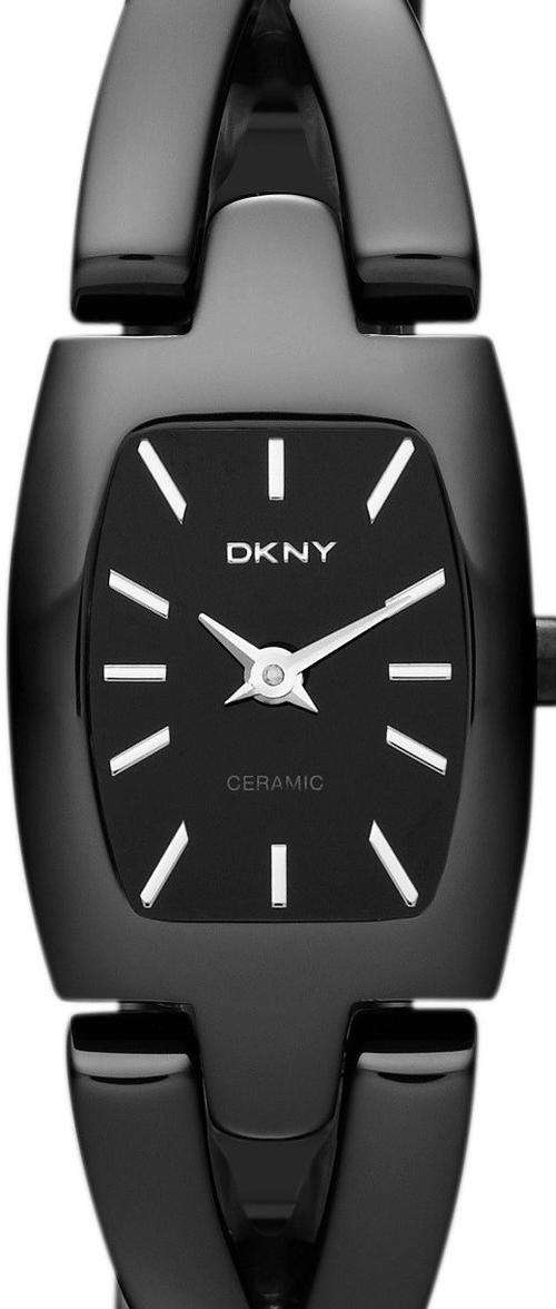 DKNY Crosby Black Ceramic Ladies Watch