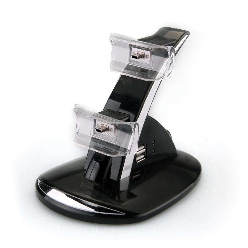 GT COUPE Dual Controller Charging Stand For PS3