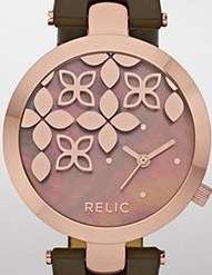 RELIC by FOSSIL Rose Gold Flower Design Ladies Watch