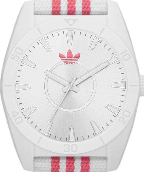 ADIDAS by FOSSIL Santiago Pink Stripe Ladies Watch