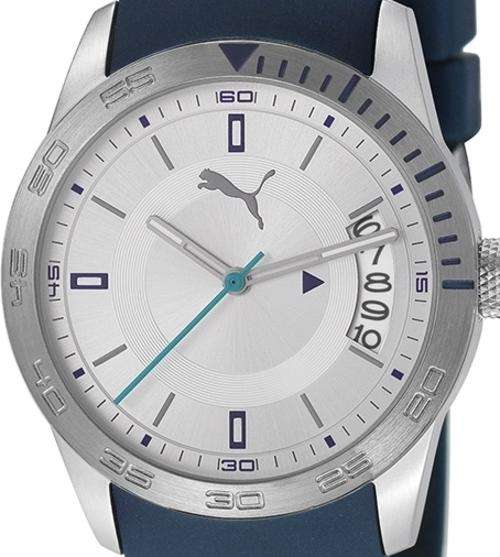 Authentic PUMA Circuit Collection Blue Silicone Ladies Watch