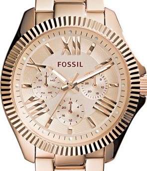 Authentic FOSSIL Cecile Rose Gold Multifunction Ladies Watch