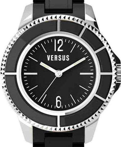 Authentic VERSUS by VERSACE Tokyo Black Dial Ladies Watch