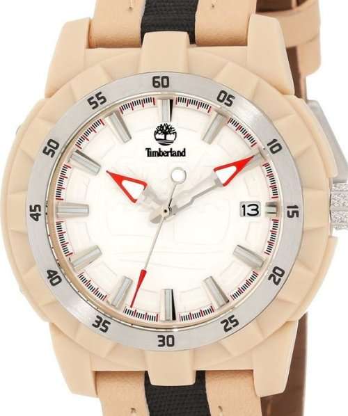 Authentic TIMBERLAND Tan Leather Ladies Watch