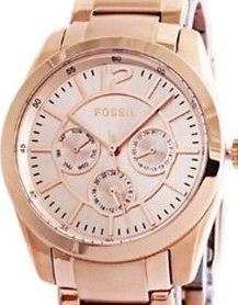 Authentic FOSSIL Brenna Rose Gold Multifunction Ladies Watch