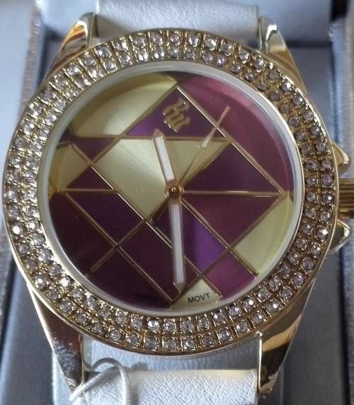Authentic ROCAWEAR Crystal Accented Ladies Watch