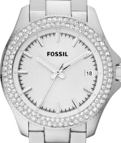 Authentic FOSSIL Retro Crystal Accented Ladies Watch