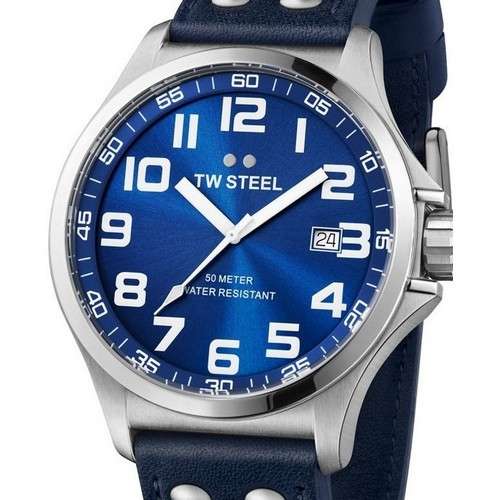 TW Steel Pilot Collection Sunray Blue Oversized Men's Watch