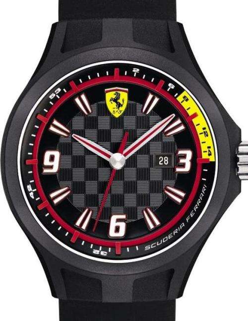 Authentic SCUDERIA FERRARI by MOVADO Pit Crew Mens Watch