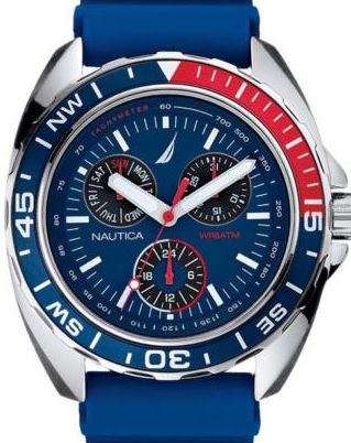 Authentic NAUTICA Sport Ring Multifunction Mens Watch