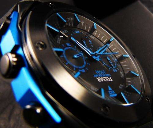 Authentic PULSAR Ion Plated Stainless Steel Chronograph Mens Watch