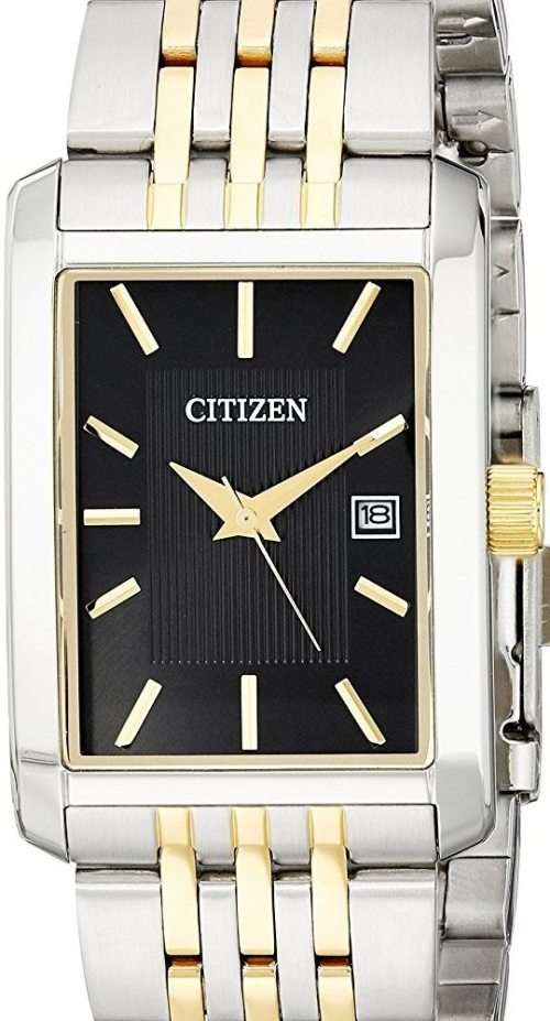Authentic CITIZEN Stainless Steel Two Tone Mens Watch
