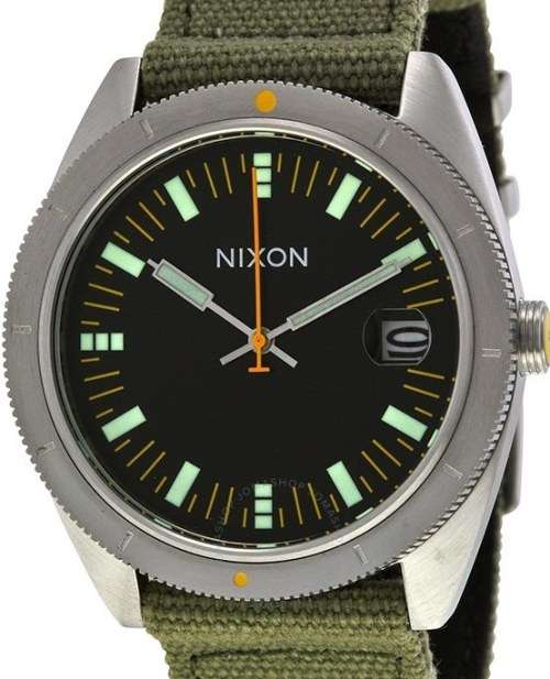 Authentic NIXON The Rover Army Green Mens Watch
