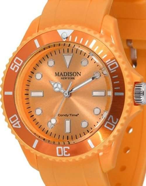 Authentic MADISON NEW YORK Candy Time Ladies Watch