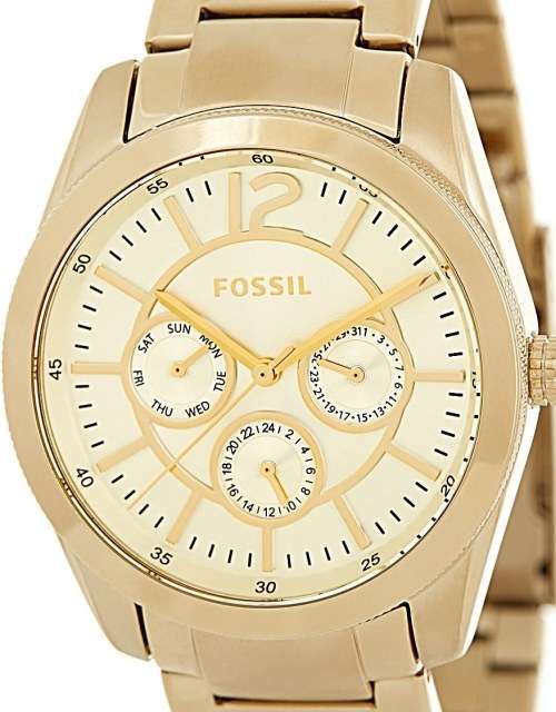 Authentic FOSSIL Brenna Gold Tone Multifunction Ladies Watch