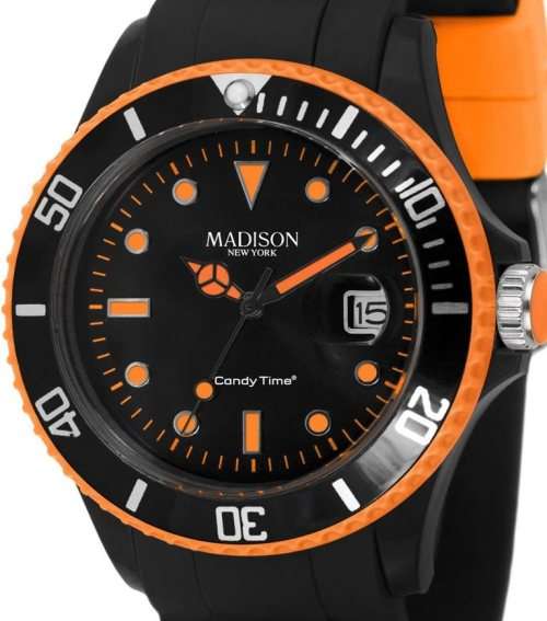 Authentic MADISON NEW YORK Candy Time Ladies Watch