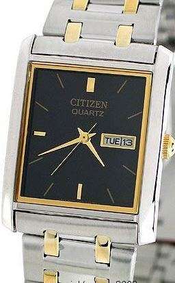Authentic CITIZEN Classic Two Tone Stainless Steel Mens Watch