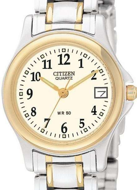 Authentic CITIZEN Two Tone Stainless Steel Ladies Watch