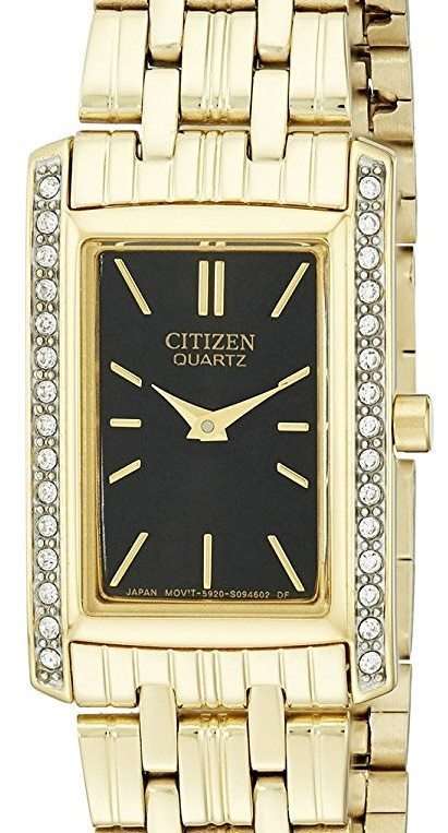 Authentic CITIZEN Petite Crystal Accented Ladies Watch