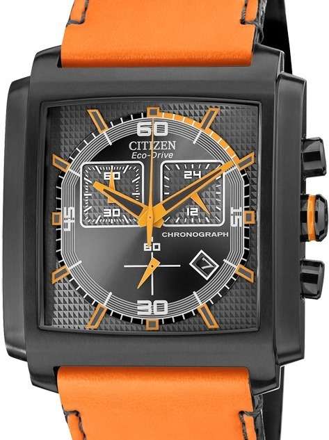 Authentic CITIZEN Eco-Drive MFD 3.0 Chronograph Mens Watch