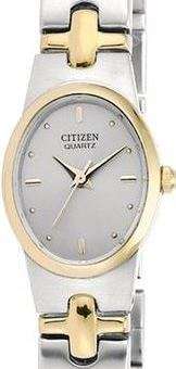 Authentic CITIZEN Petite Two Tone Stainless Steel Ladies Watch