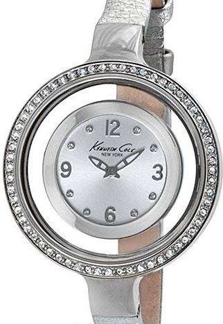 Authentic KENNETH COLE Crystal Accented Ladies Watch
