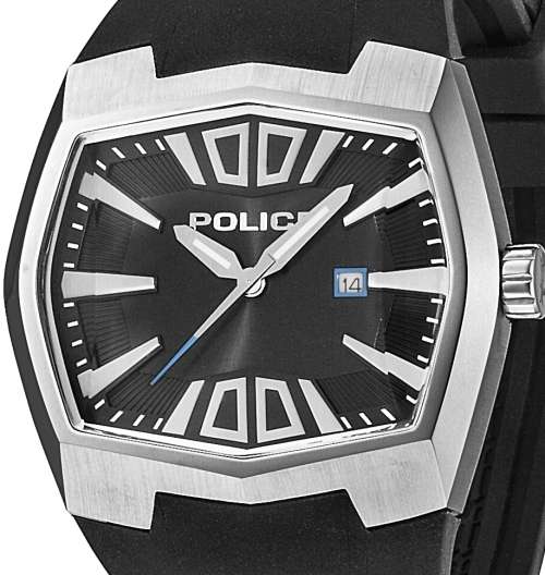 Authentic POLICE Axis Black Dial Mens Watch