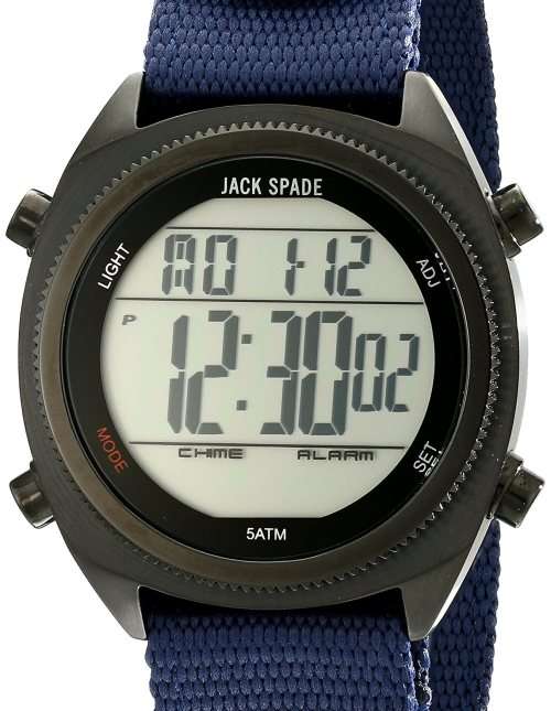 Authentic JACK SPADE by FOSSIL Digital Chronograph Mens Watch