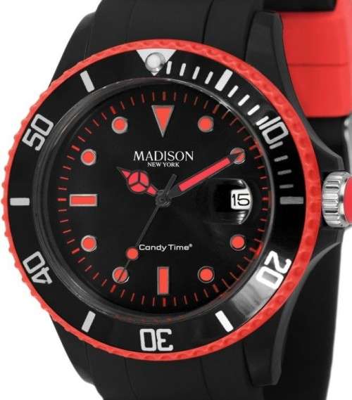 Authentic MADISON NEW YORK Candy Time Ladies Watch