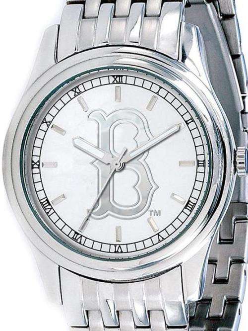 Authentic GAME TIME President Series Stainless Steel Boston Red Sox Mens Watch