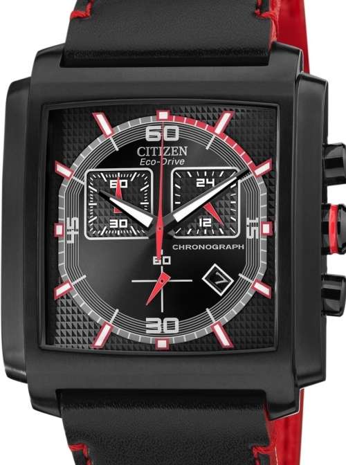 Authentic CITIZEN Eco-Drive MFD 3.0 Chronograph Mens Watch